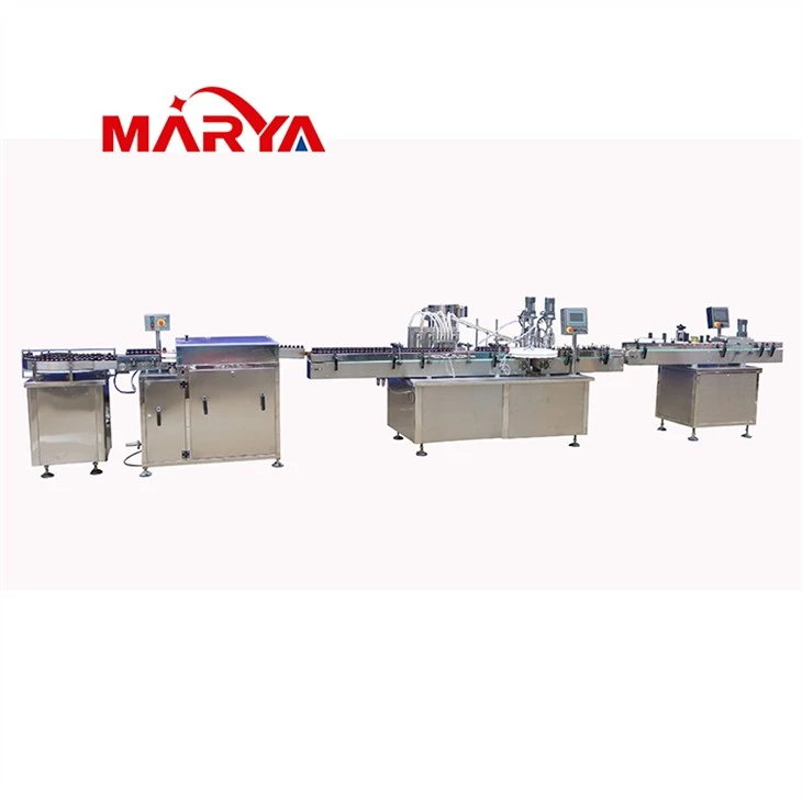 Glass bottle syrup production line Glass bottle syrup production line